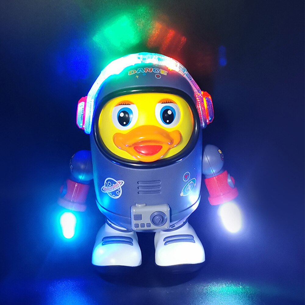 Luminous Dancing Duck - Interactive Space Toy With Music And Light