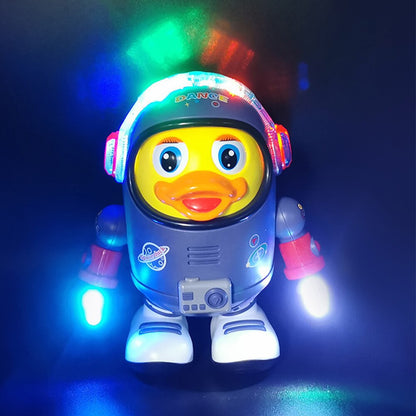 Luminous Dancing Duck - Interactive Space Toy With Music And Light